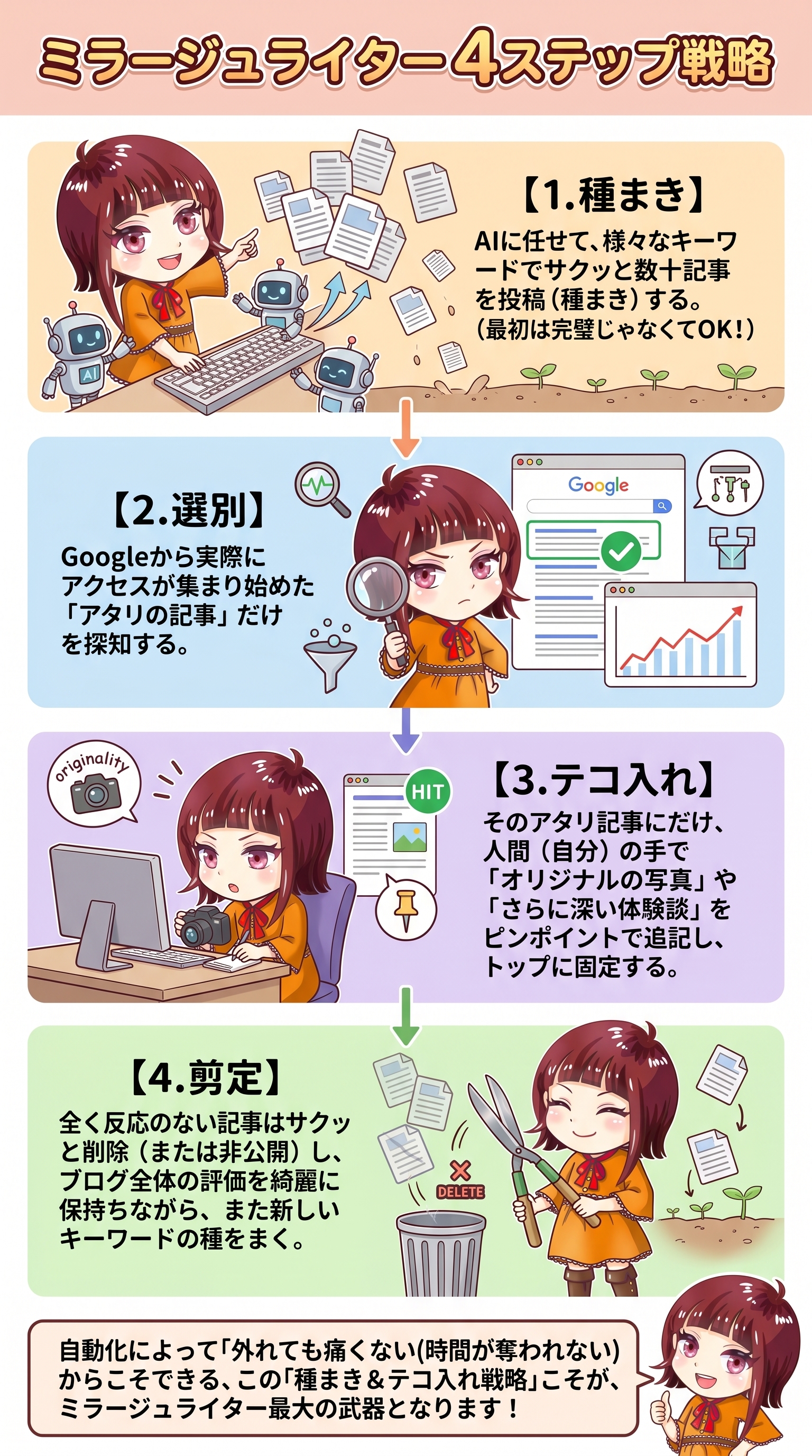 4ステップの無双戦略